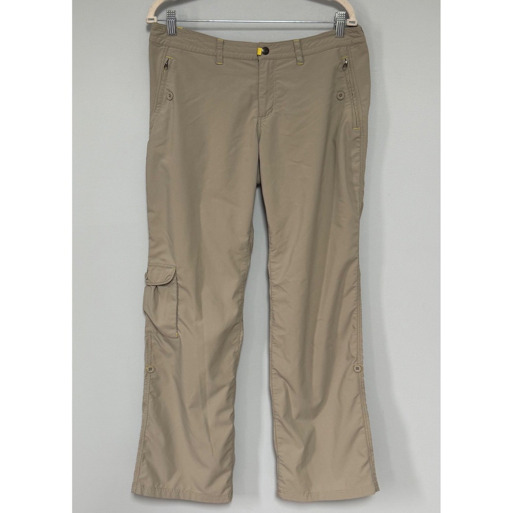 Patagonia Women's Hiking Cargo Pants Straight Leg Convertible Tan 
Size 12